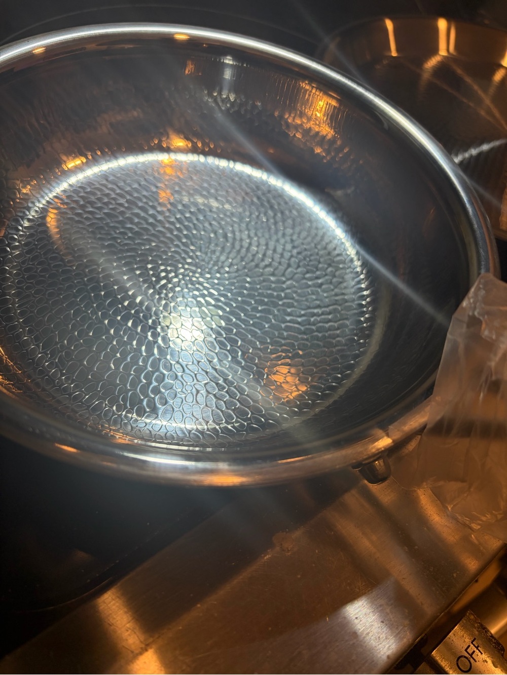 Okura Cookware Stainless Steel Frying Pans - Silver Nonstick Set - Picture 3 of 9